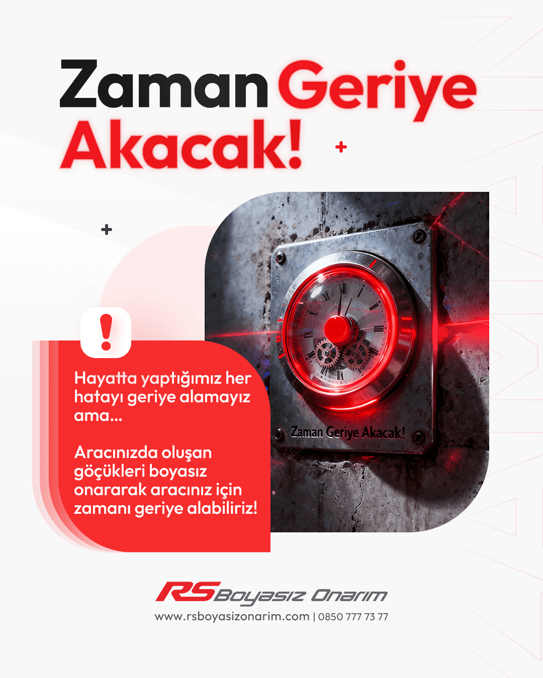RS Boyasız Onarım Sosyal Medya Tasarım Serisi cover