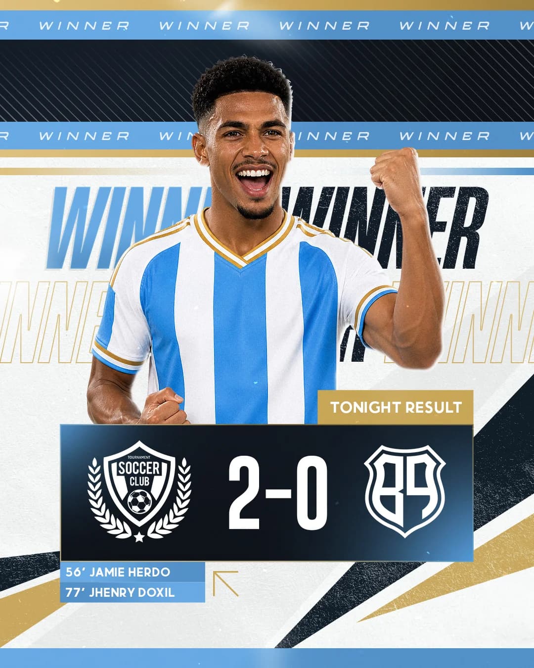 World Cup Argentine Theme Instagram Post Template 5