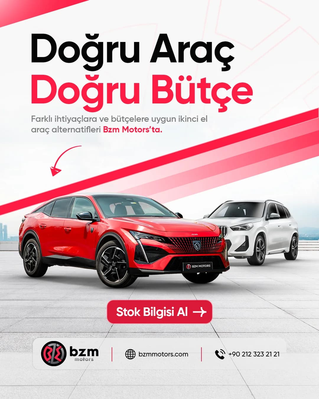BZM Motors Social Media Design | Agency cover