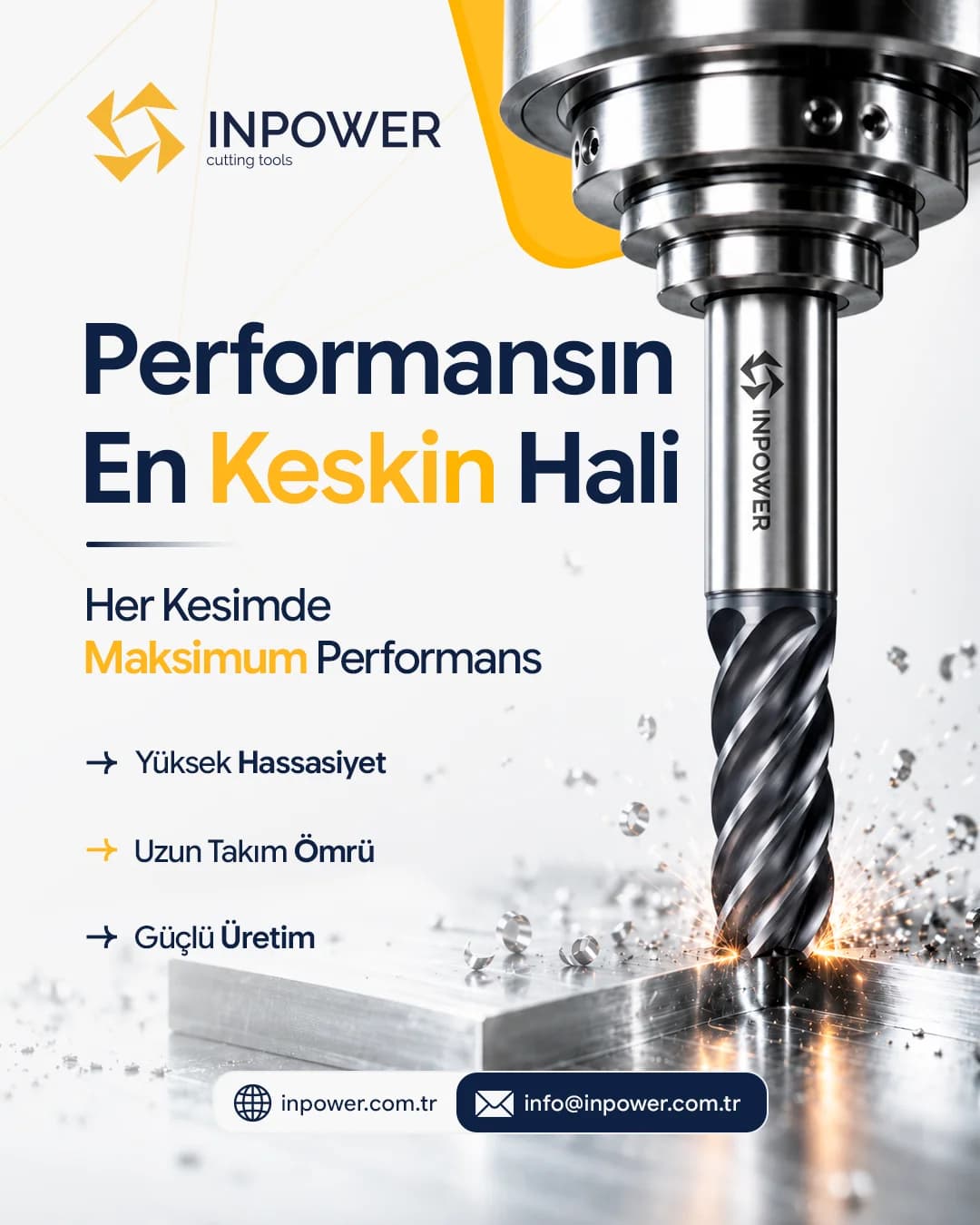 Inpower Cut Tools Social Media Design cover