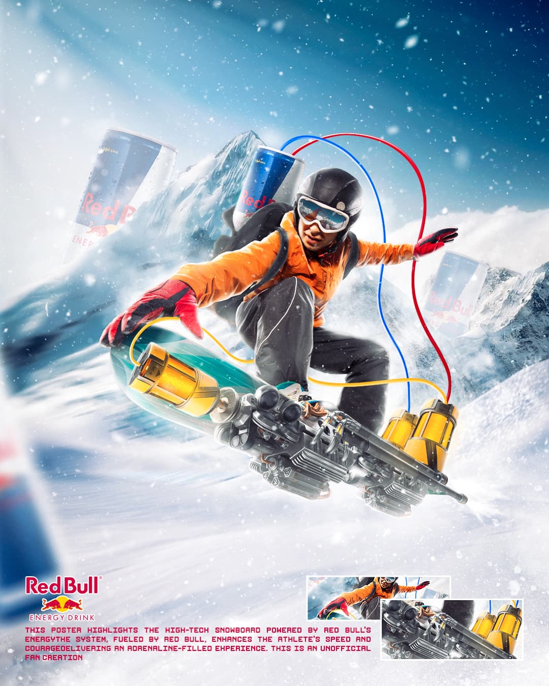 Red Bull concept campaign showcase