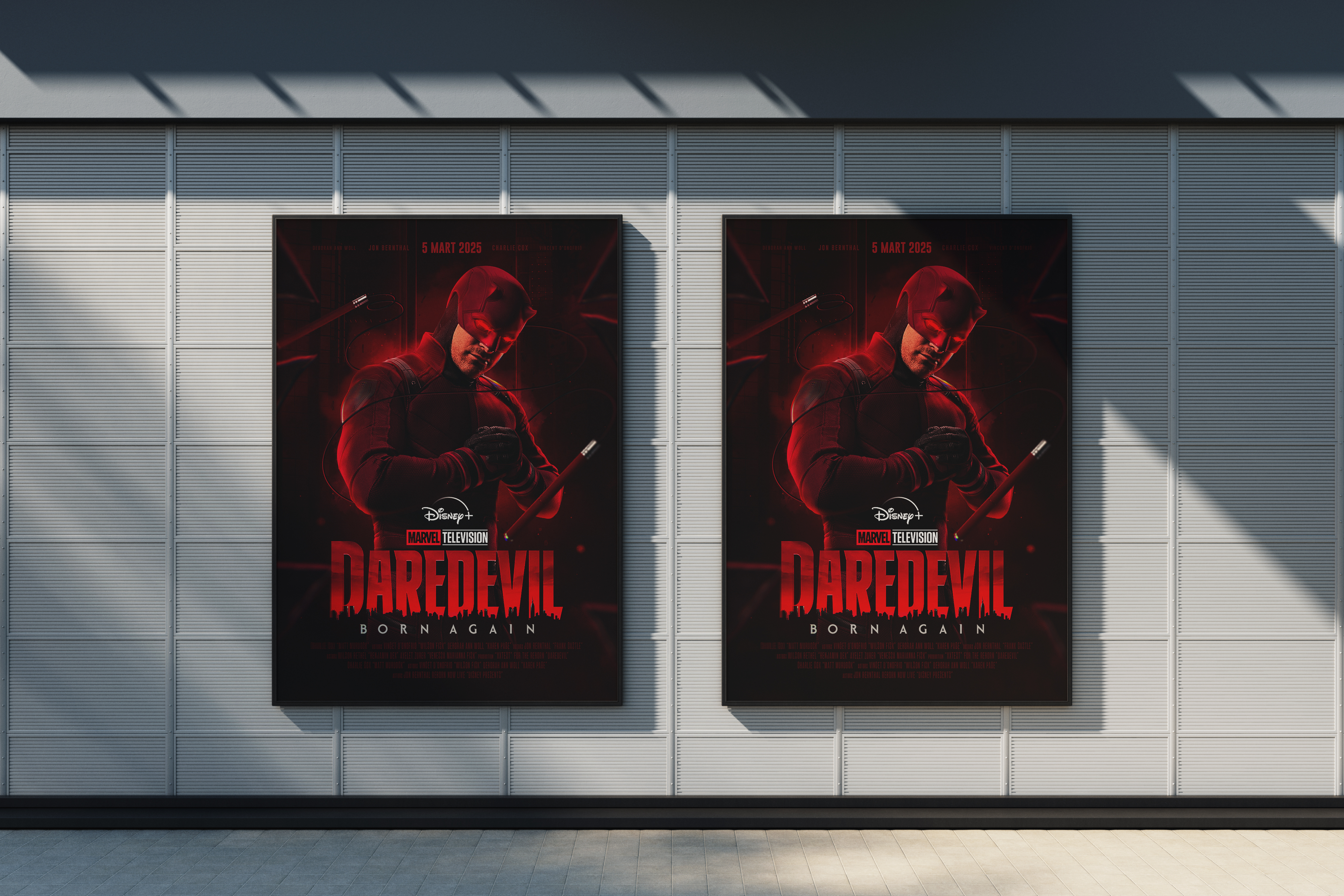 Daredevil Born Again concept poster 03