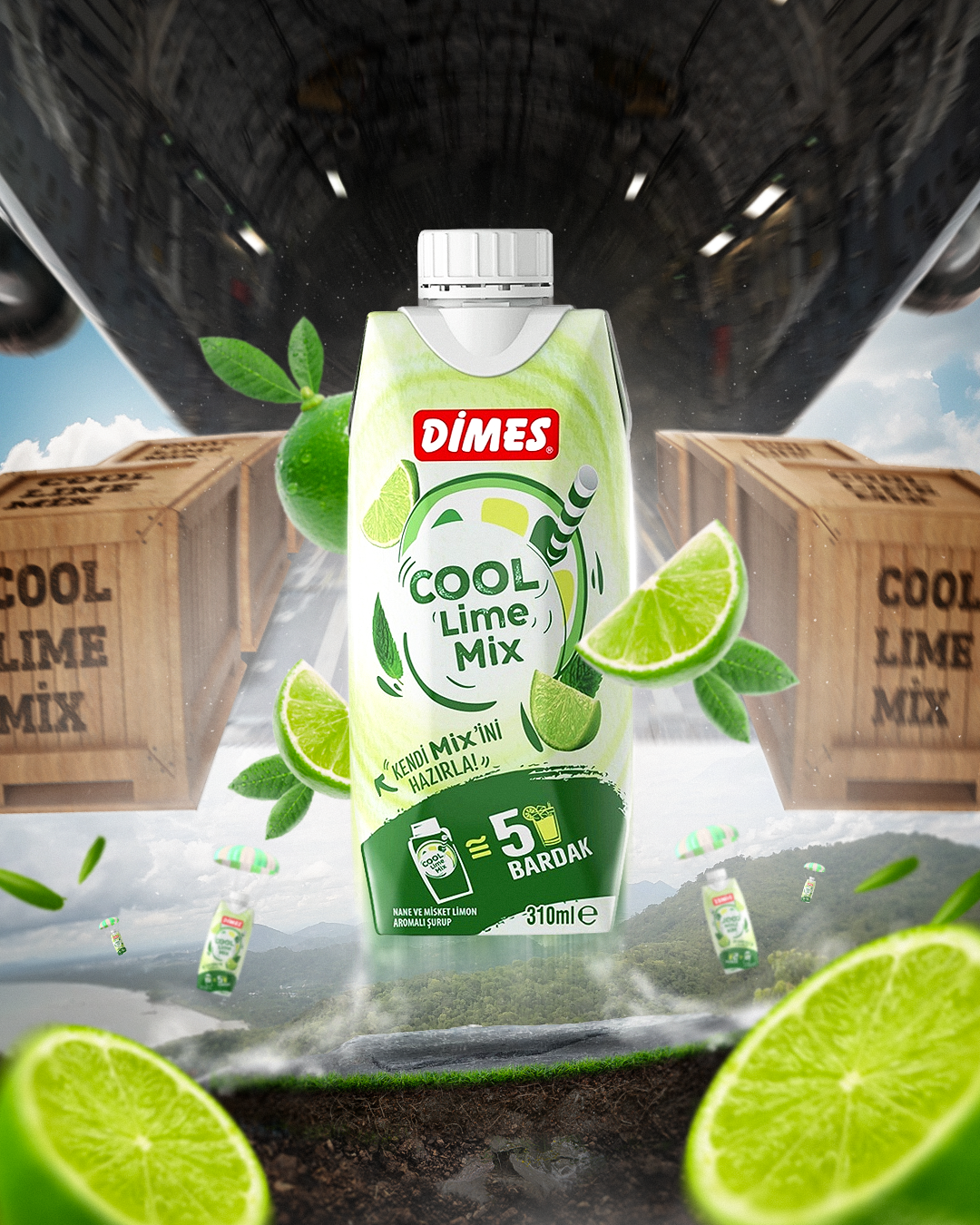 Dimes Cool Mix Lime Mix concept visual