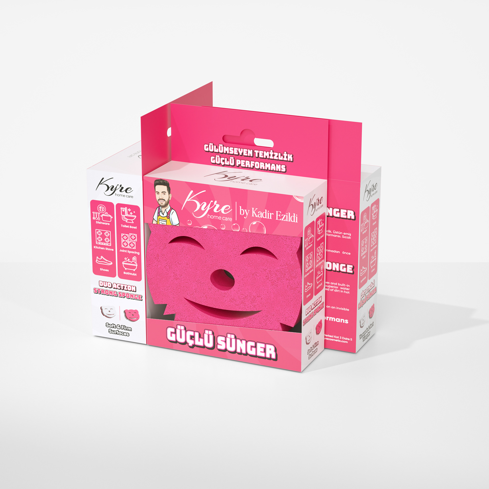 Güçlü Sünger Package Design collage 1